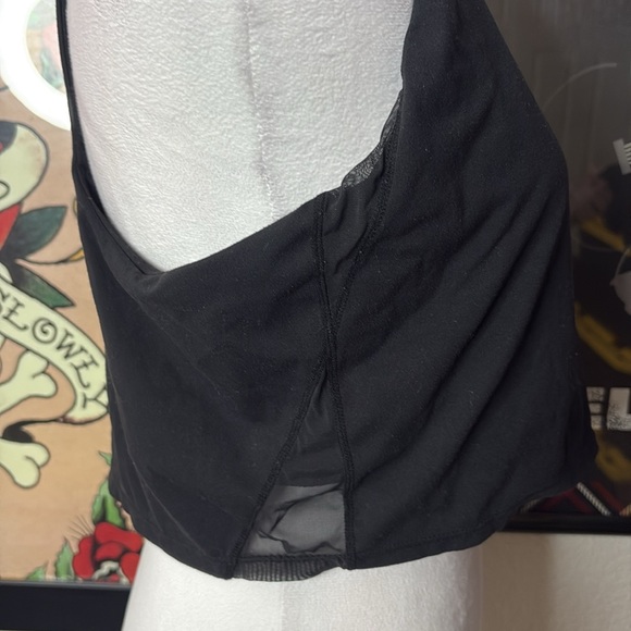 Avia Gym Cropped Black Halter Top - Picture 2 of 7